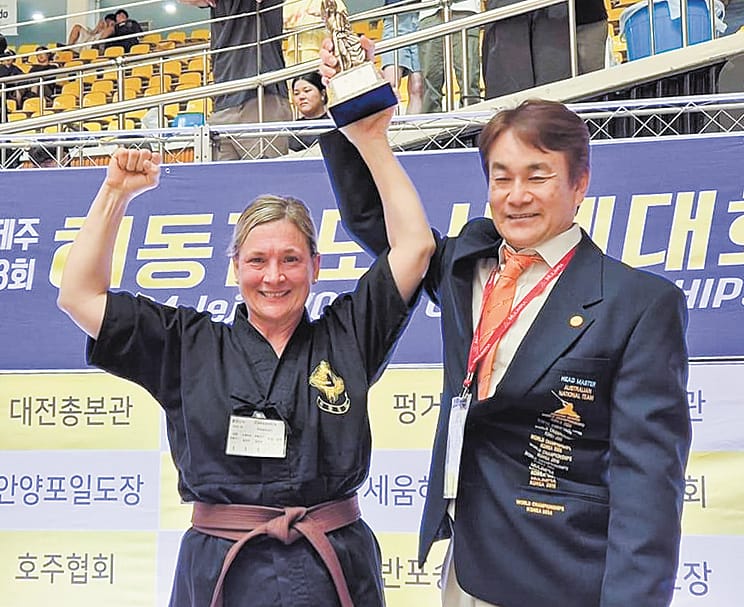 Taekwondo world champion from Inverloch post image