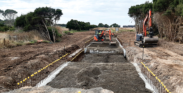 New bridge taking shape on Bass Coast Rail Trail post image