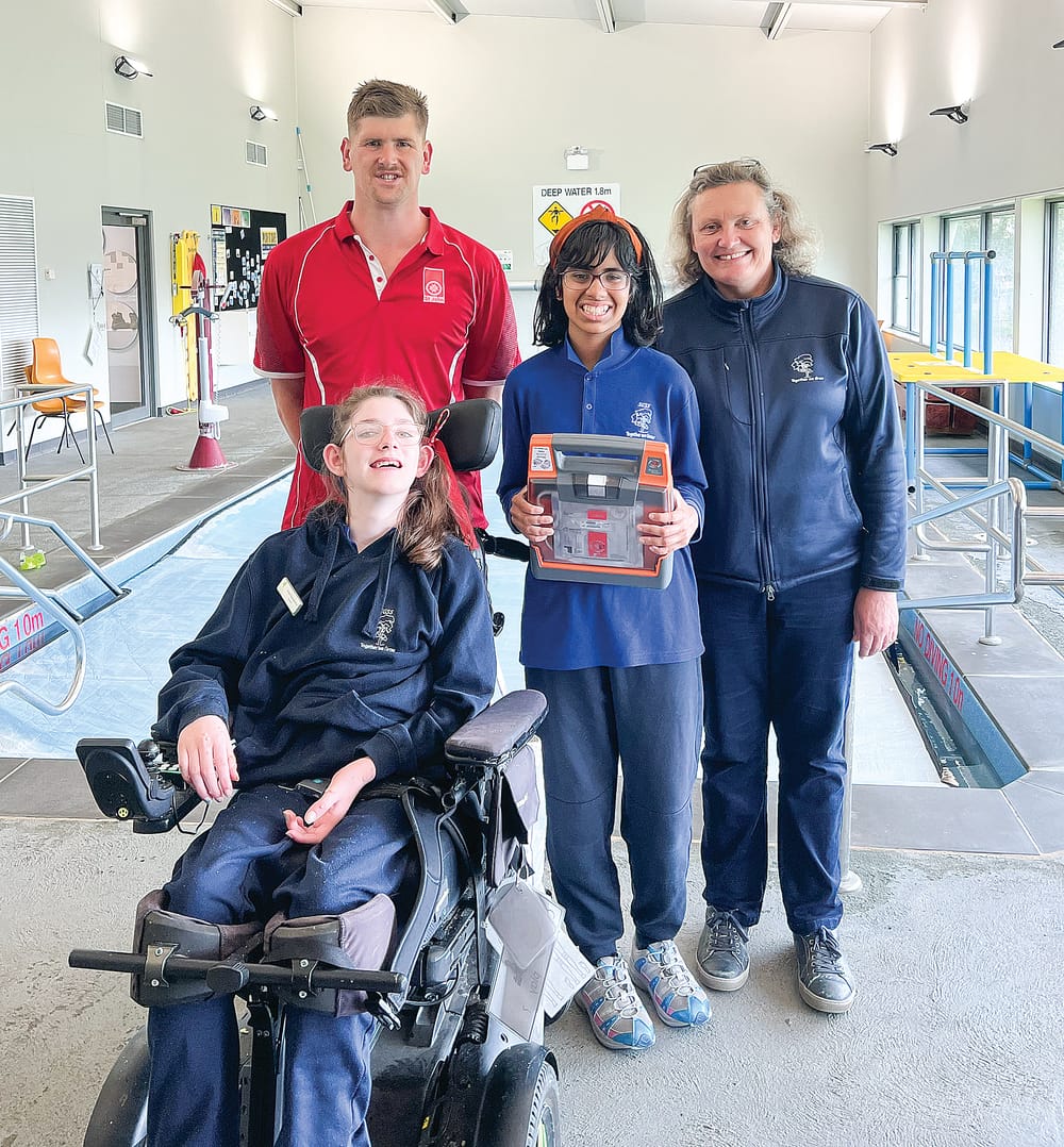 South Gippsland Specialist School receives lifesaving device post image