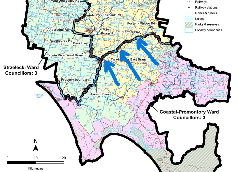 Meeniyan and Dumbalk voters to join Venus Bay in new election model post image