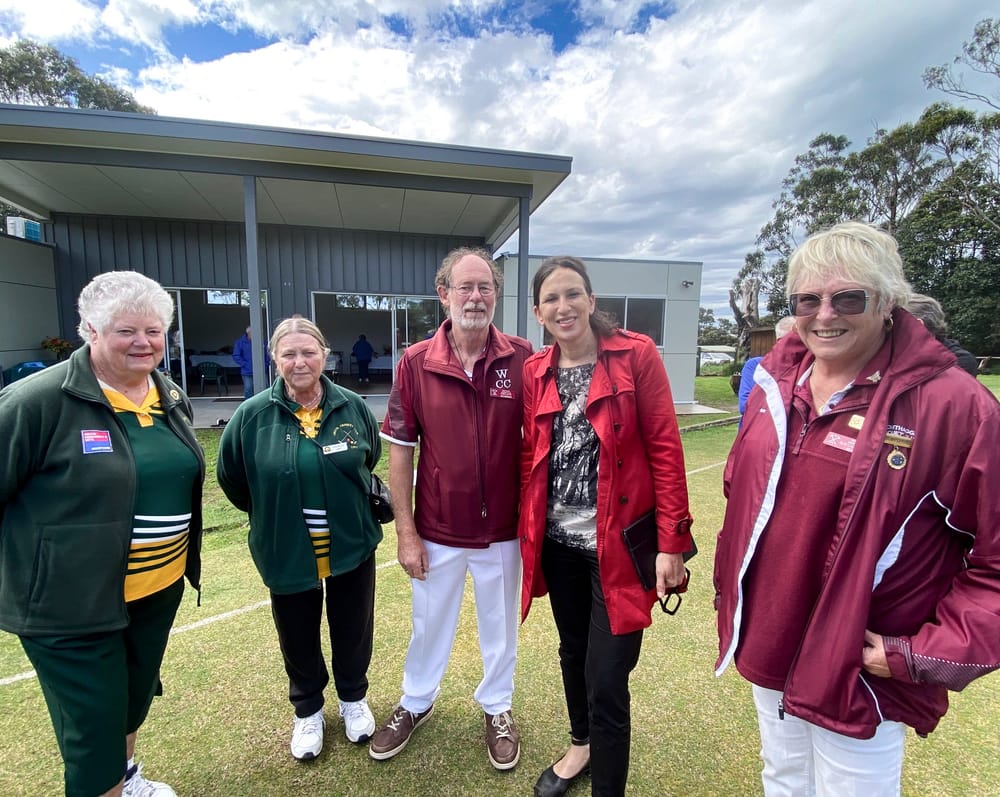Wonthaggi croquet pavilion on the way post image