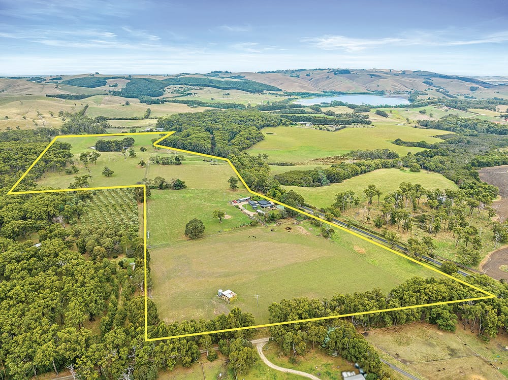 Designer home on 70 acres with guest house post image