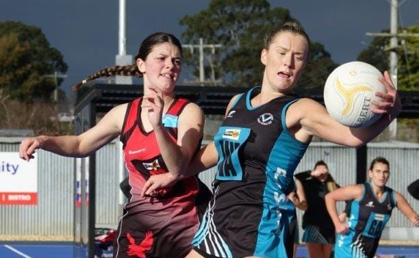 Thrills and spills for Wonthaggi Power netballers post image