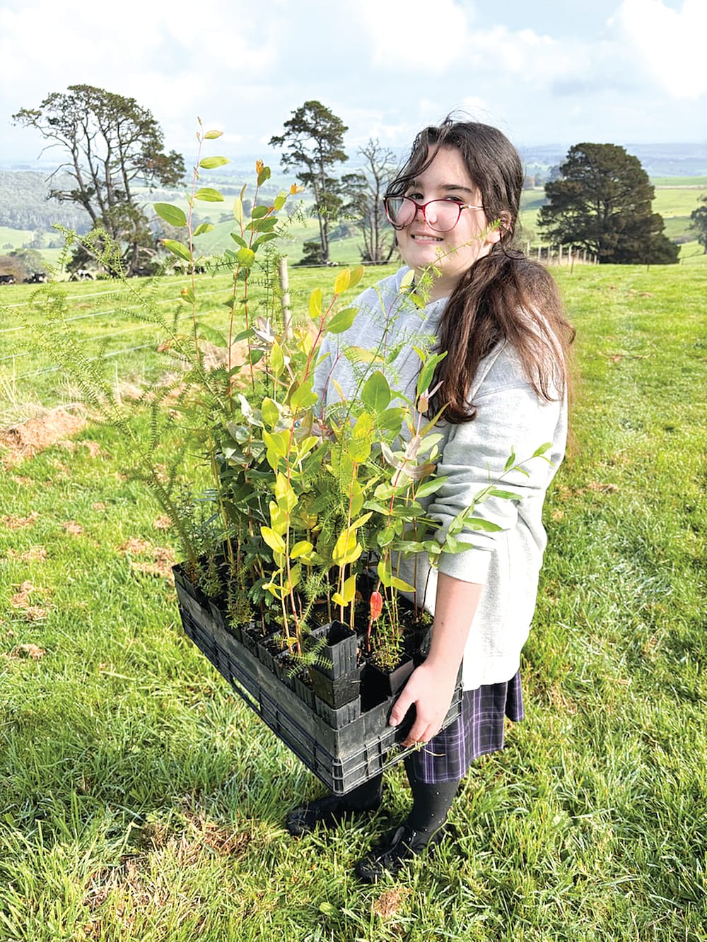 Students looking after the local environment post image
