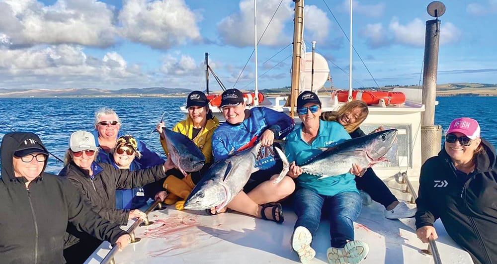 Ladies fishing charters a great success post image
