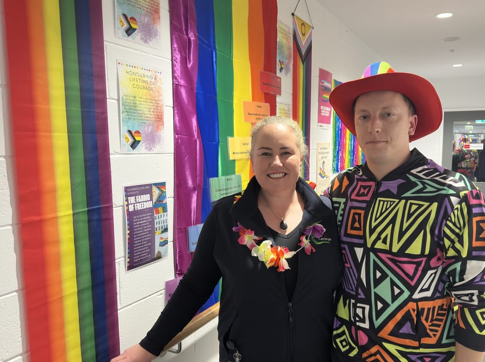 Carinya residents celebrate Pride Month with Brenda Bressed post image