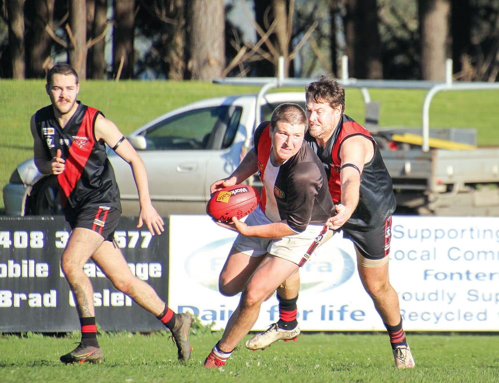 Nyora pushes hard to solidify win post image
