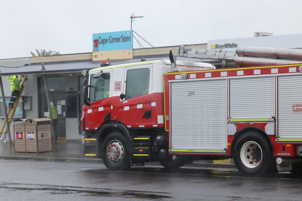 Fire breaks out at Cape Corner Store, now under control post image