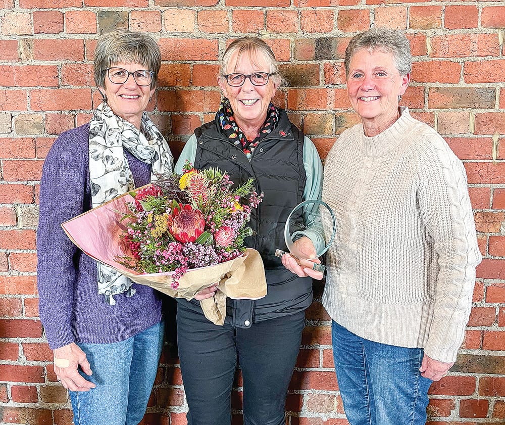 Bena Tennis Club awards Lyn Leppin Life Membership post image