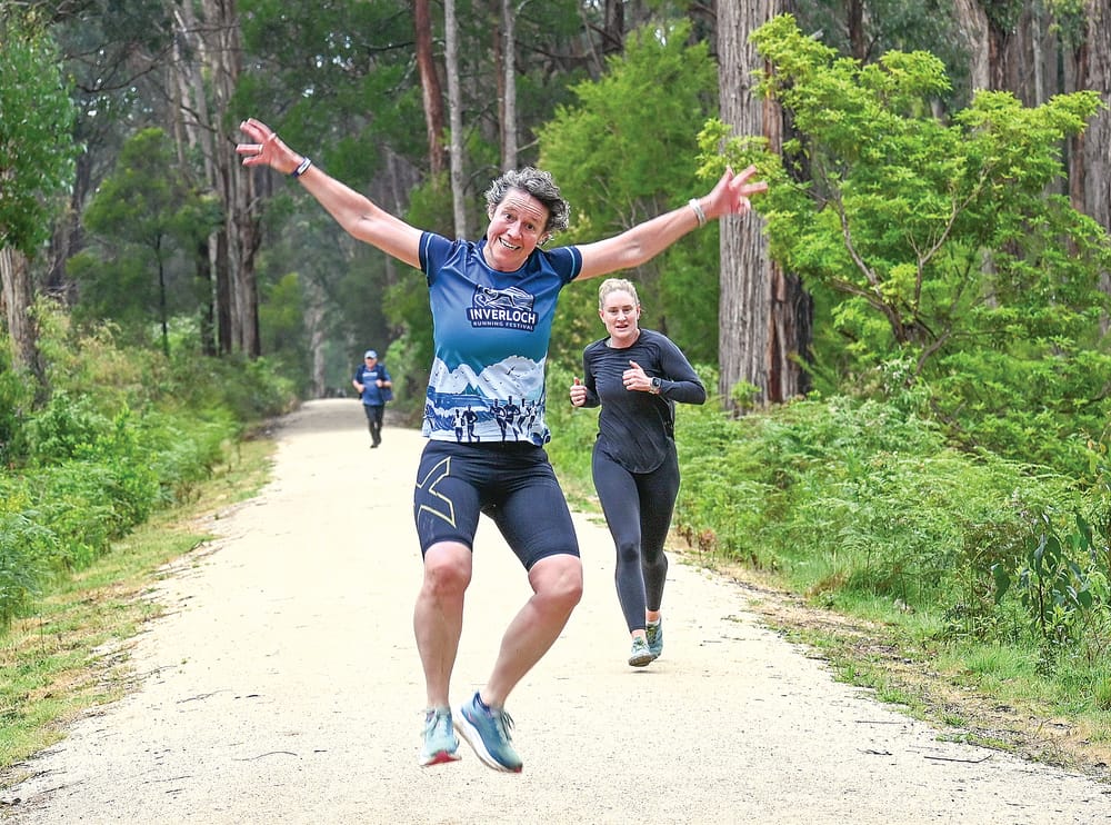 Wet weather was not a problem for Grand Ridge Rail Trail Parkrun post image