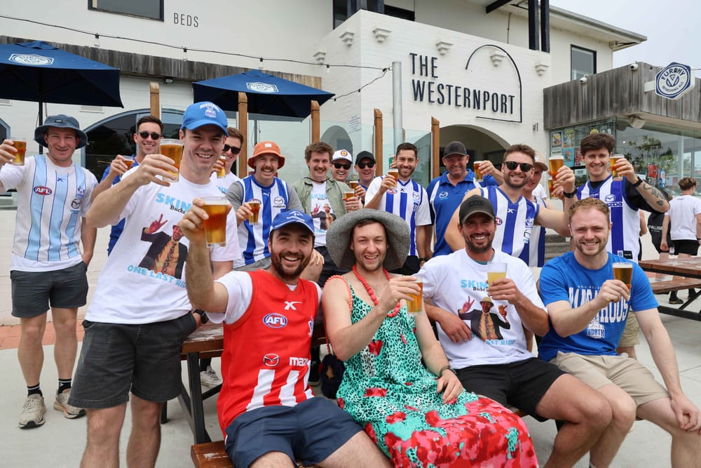 Fun footy theme for Troy’s bucks’ party post image