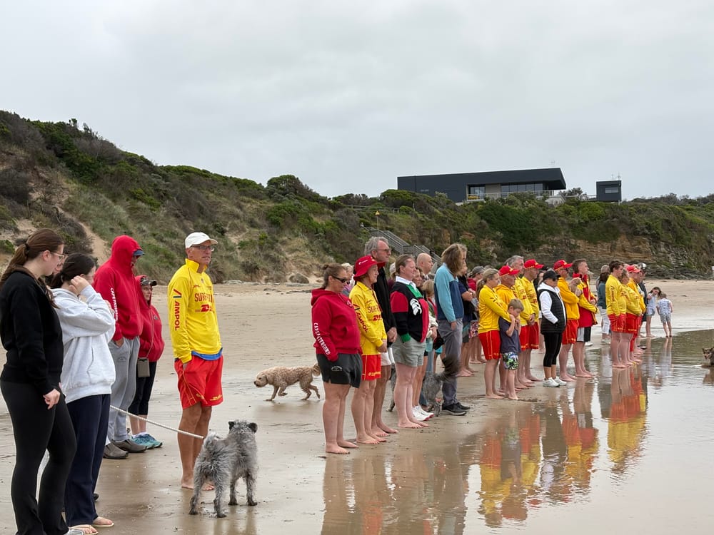 Shoulder to Shoulder: Silent reflection on the water’s edge post image
