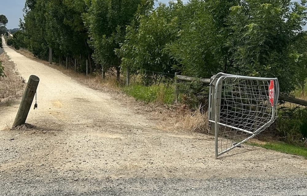 Police alarmed at willful ‘destruction’ to Great Southern Rail Trail post image