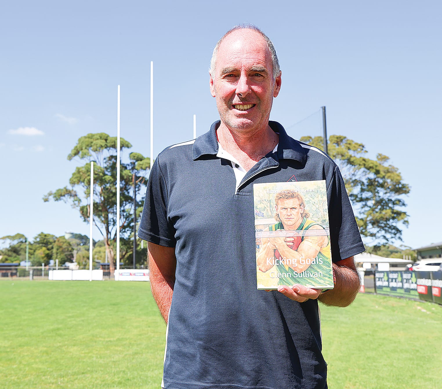 Maths teacher turns author with debut footy novel post image