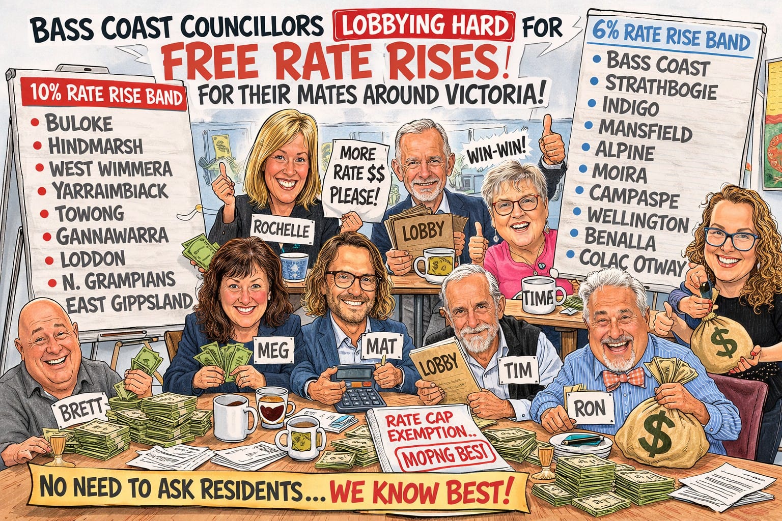 Bass Coast proposes one-off rates slug of 6% post image