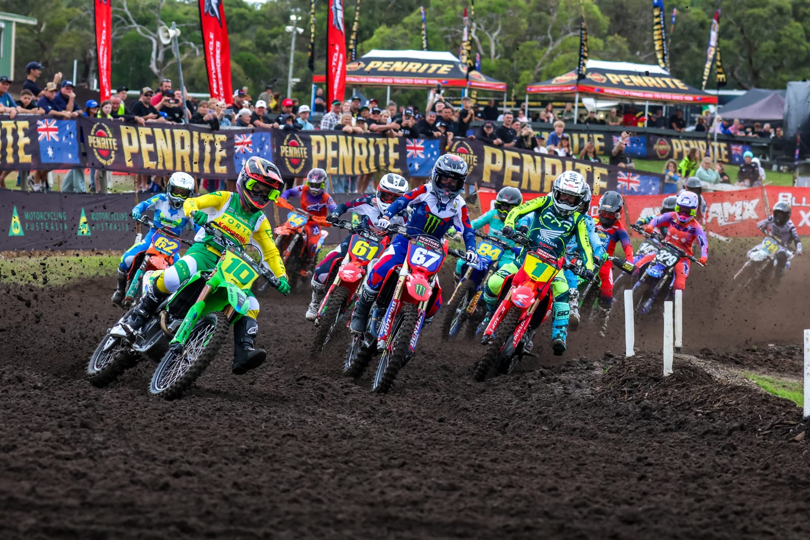 Webster crashes and charges back as ProMX roars to life in Wonthaggi post image