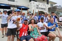 Fun footy theme for Troy’s bucks’ party post image