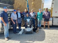Hay trucks roll north to aid bushfire victims post image