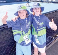 SGTA Hot Shots shine on court at the Australian Open post image