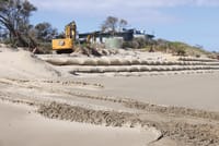 Dune rebuild to start in April as sandbag works near completion post image