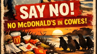 Petition against McDonald's in Cowes nears 2000 signatures post image