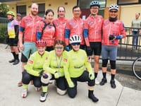 Lions riders pedal through  South Gippsland for sight research post image