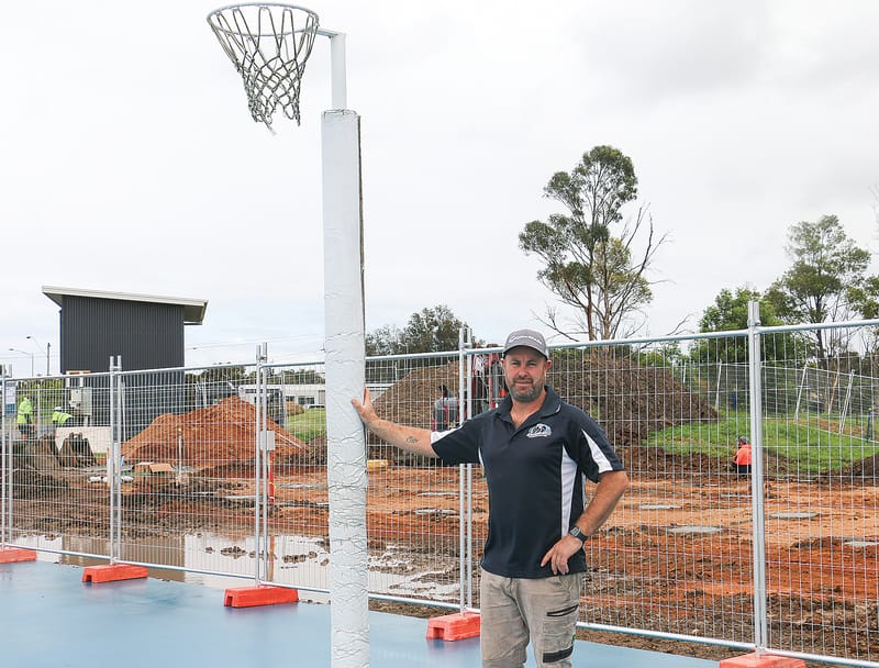 Panthers welcome new netball pavilion post image