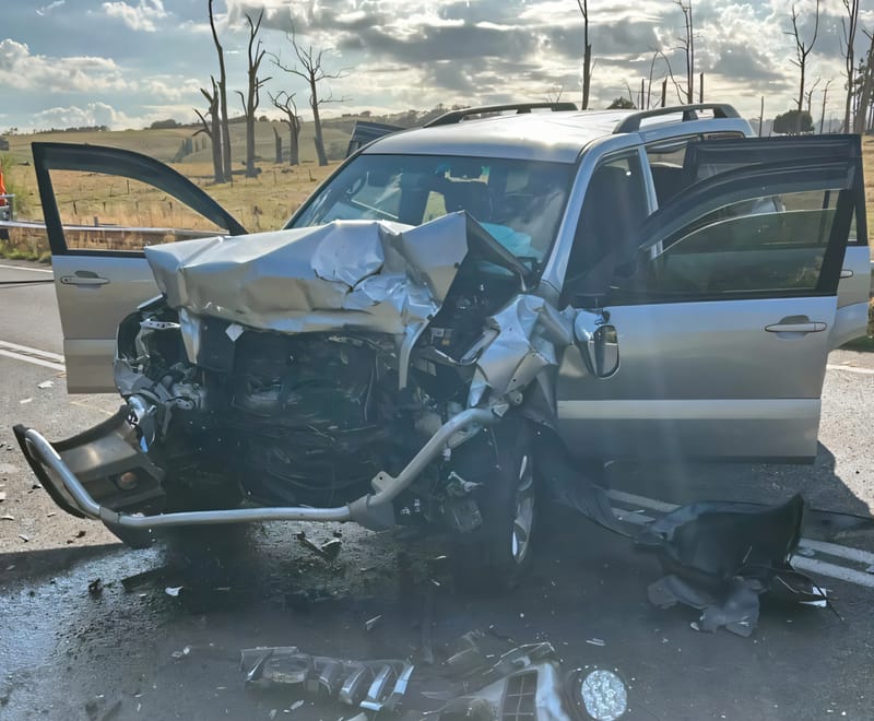 Stolen Prado crashes through two vehicles in early morning rampage post image