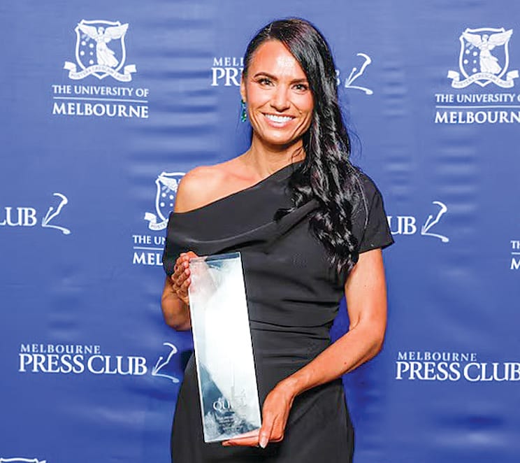 Former Sentinel-Times journalist wins Quill Award post image